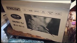 review Smart Android LED StarLight 40quot Full HD TV [upl. by Marolda]