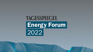 Tagesspiegel  Energy Forum 22 [upl. by Coveney]