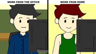 Trabajo Presencial 😬 Vs Trabajo Remoto 👨‍💻 [upl. by Artinahs]