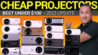 Should you buy a cheap projector in 2023 I tested every 1080p projector on Amazon under 100 [upl. by Elman]