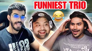 Snax Goldy Bhai Joker Funniest Trio Ever😂 BGMI HIGHLIGHT [upl. by Noelani]