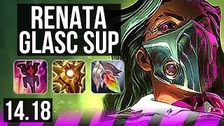 RENATA GLASC amp Samira vs POPPY amp KaiSa SUP  Comeback 16k DMG 5631  NA Master  1418 [upl. by Legna]