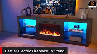 best fireplace tv stand  best tv stand fireplace [upl. by Feriga]