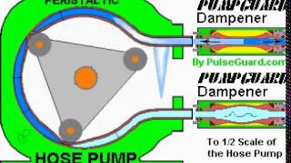 HOSE PUMP  HOSE TYPE PULSATION DAMPENER [upl. by Anaig686]