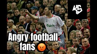 KSfball  Angriest Football Fans 😡🤬 football angry funny [upl. by Tades649]