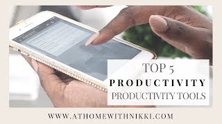 TOP 5 PRODUCTIVITY TOOLS [upl. by Daniele81]