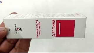 Papulex Cream  Papulex Oil Free Cream For Acne Prone Skin Uses  Papulex Cream uses Benefits Hindi [upl. by Leinahtan]