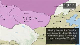 Conquests Genghis Khan [upl. by Eiveneg]