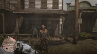 RDR2 TIPS TRICKS  HoW To AquiRe NeW AusTin GambLer HaT [upl. by Oicam]