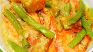 How to Cook Ginataang Kalabasa at Sitaw Recipe  English [upl. by Anahsar]