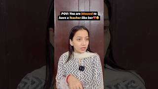 ESi Teacher mili hai kisi ko kabhi🥺love teachers relatable ytshorts trendingshorts school [upl. by Enilrae]