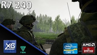 Squad On AMD Radeon R7 240 2GB GDDR3 i56600K OC 45Ghz  Windows 10 [upl. by Will123]