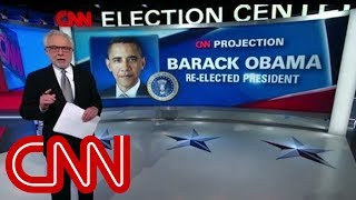 Election night 2012 unfolds on CNN [upl. by Sansbury934]