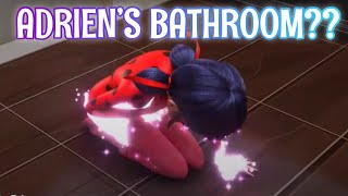 KURO NEKO RISK STRIKE BACK TRAILER ANALYSIS WHY DID MARINETTE DETRANSFORM IN ADRIENS BATHROOM [upl. by Virg114]