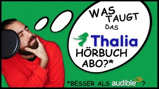 Das Thalia HörbuchAbo im Test 2023  Die Alternative zu AUDIBLE [upl. by Brenna]