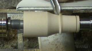 Turning a bottlestopper from ash  Segment 2 [upl. by Dick]