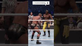 Randy Orton RKO Outta Nowhere Epic Match  Randy Orton vs Bobby Lashley Clash of Titans WWE 2K24 [upl. by Aneleairam]