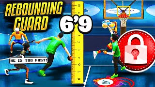 My SUPER RARE 69 REBOUNDING GUARD BUILD BROKE the 1v1 STAGE in NBA 2K22  BEST BUILD 2K22 [upl. by Bolan]