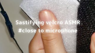 Satisfying velcro ASMRclosetomicrophone [upl. by Knight]