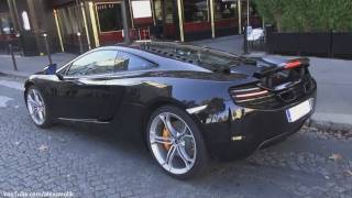 McLaren MP412C startup in Paris [upl. by Freddie281]