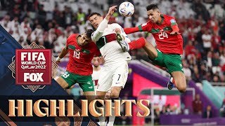 Morocco vs Portugal Highlights  2022 FIFA World Cup  Quarterfinals [upl. by Tollmann154]