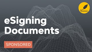 eSigning Documents With Eversign [upl. by Rhiana879]