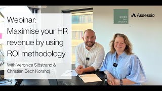 Webinar Maximise your HR revenue by using ROI methodology [upl. by Avlasor]