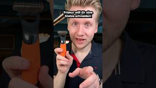 Friseur will dir eine Glatze schneiden asmr [upl. by Ewald]