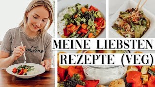 Meine 3 LIEBLINGSREZEPTE vegetarischvegan  Gesund Schnell und Einfach  TheBeauty2go [upl. by Garold]