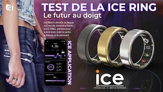 ➡️Test de la ICE Ring  La bague connectée de ICE Watch qui suit votre santé [upl. by Job]