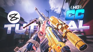 Make This Clean CC  HD Quality🔥Edit Easily On Mobile Only Using Capcut  Cod Mobile Edit Tutorial [upl. by Lertsek251]