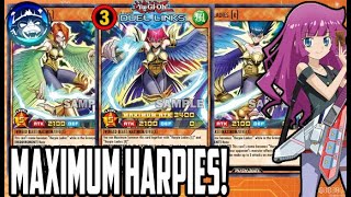 💥EL NUEVO MAXIMUM DECK F2P PARA RUSH🤑  NUEVO HARPIES RUSH DECK  YuGiOh Duel Links [upl. by Nellie777]