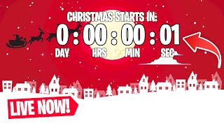 CHRISTMAS🎅COUNTDOWN LIVE🔴 247 amp How Long Till Christmas 2024 [upl. by Fancie]