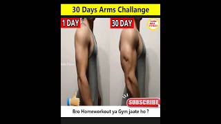 30 Days Big Arms Challange Home Workout  homeworkout shorts youngindiafitness [upl. by Greenwell]