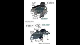 Проверка релерегулятора генератора BOSCH Mobiletron [upl. by Ekaj]