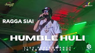 Ragga Siai  quotHumble Huliquot Live in Honiara Solomon Islands 2024 [upl. by Annaicul485]