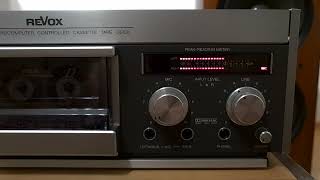 Revox B 710 Mkll kazettás magnó deck beállítás 2 [upl. by Gardel]