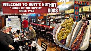 Best Hot Dog In The Nation 2024 Rutt’s Hut NJ [upl. by Hurd]