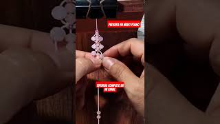 Aprende cómo hacer una pulsera deslumbrante en Macramé con cristales pulseras tutorial diy [upl. by Atteirneh]