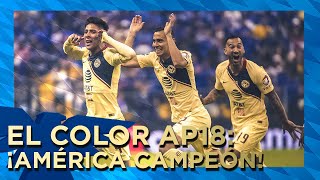 COLOR América Campeón Apertura 2018 [upl. by Nevag]