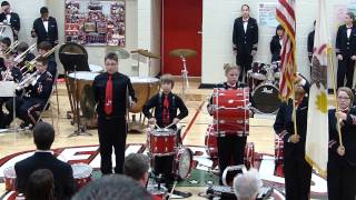 Star Spangled Banner Cymbal Fail  20130518 EJH Red amp White Concert [upl. by Eissim]