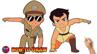 LITTLE SINGHAM VS CHHOTA BHEEM BAHUT KHATARNAK FIGHT KAUN JITEGA COMMENT KARO [upl. by Dnomra]