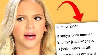 Jordyn Jones Answers the Internets Most Searched Questions [upl. by Lamak]