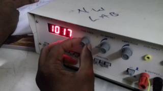 Series Resonance frequency experiment [upl. by Ateloj]