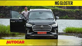 2020 MG Gloster review  XLsized SUV that offers more of everything  First Drive  Autocar India [upl. by Eelegna]