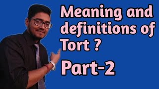 definitions of tort part2 lawoftort civillaw whataredefinitionsoftort lawswithtwins [upl. by Eivi]