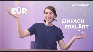 EinnahmenÜberschussRechnung EÜR einfach erklärt So machst du deine Steuererklärung [upl. by Dnalor]