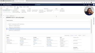 D365FO Project Structure Overview  Project Contracts  Projects Subprojects  Activities [upl. by Benenson612]