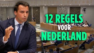 Thierry Baudet presenteert plan van Hoop Optimisme en Herstel bij Algemene Beschouwingen 2023  FVD [upl. by Eedolem]