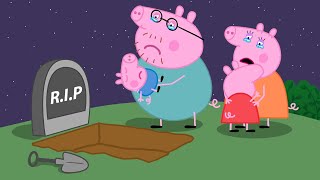 Daddy Pig Desperate Attempt to Save George  Peppa Pig Funny Animation [upl. by Syah45]